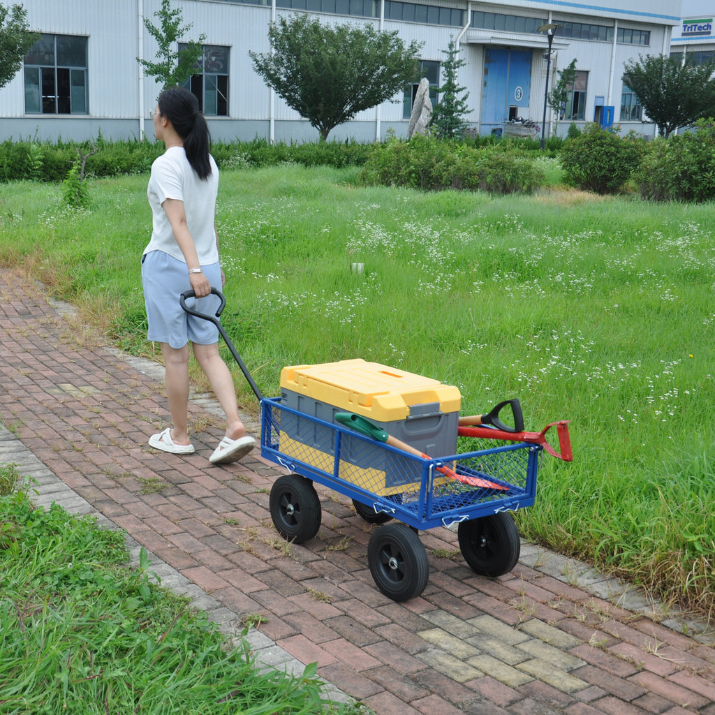 Leoglint Tools cart Wagon Cart Garden cart trucks make it easier to transport firewood