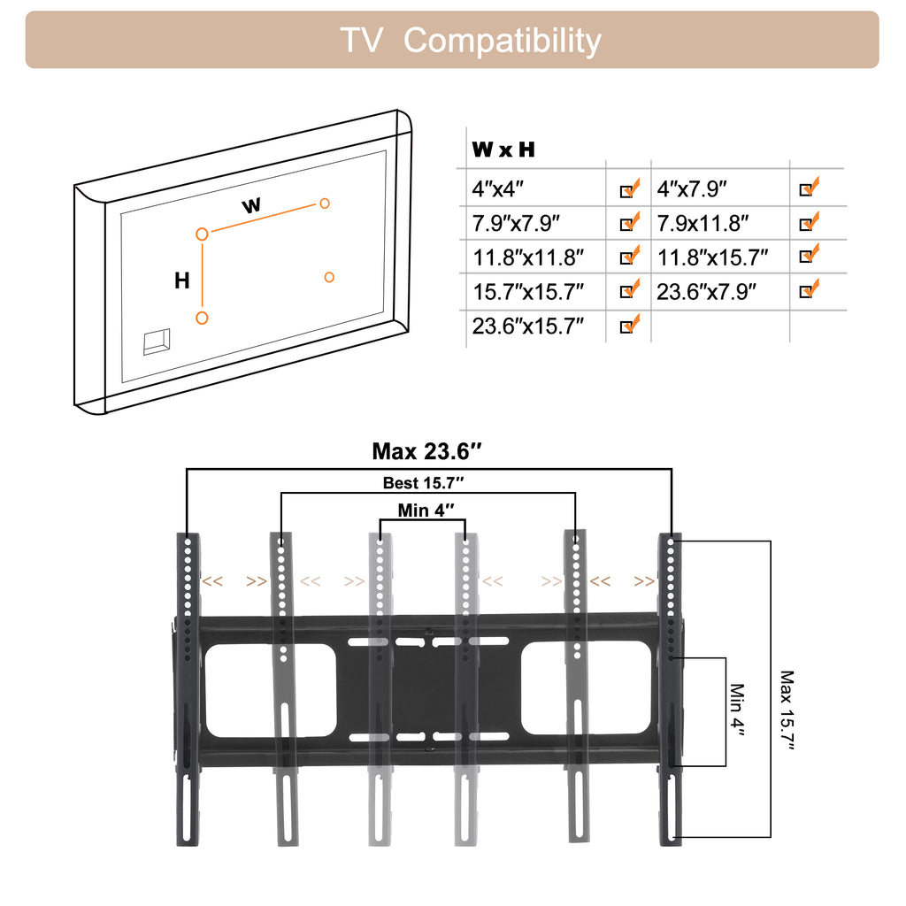 Leoglint Tv Stand,Tempered Glass Height Adjustable Universal Swivel Glass Floor Media Storage Stand With Mount Heat-Transferred Printing Metal Tube, Walnut/Black