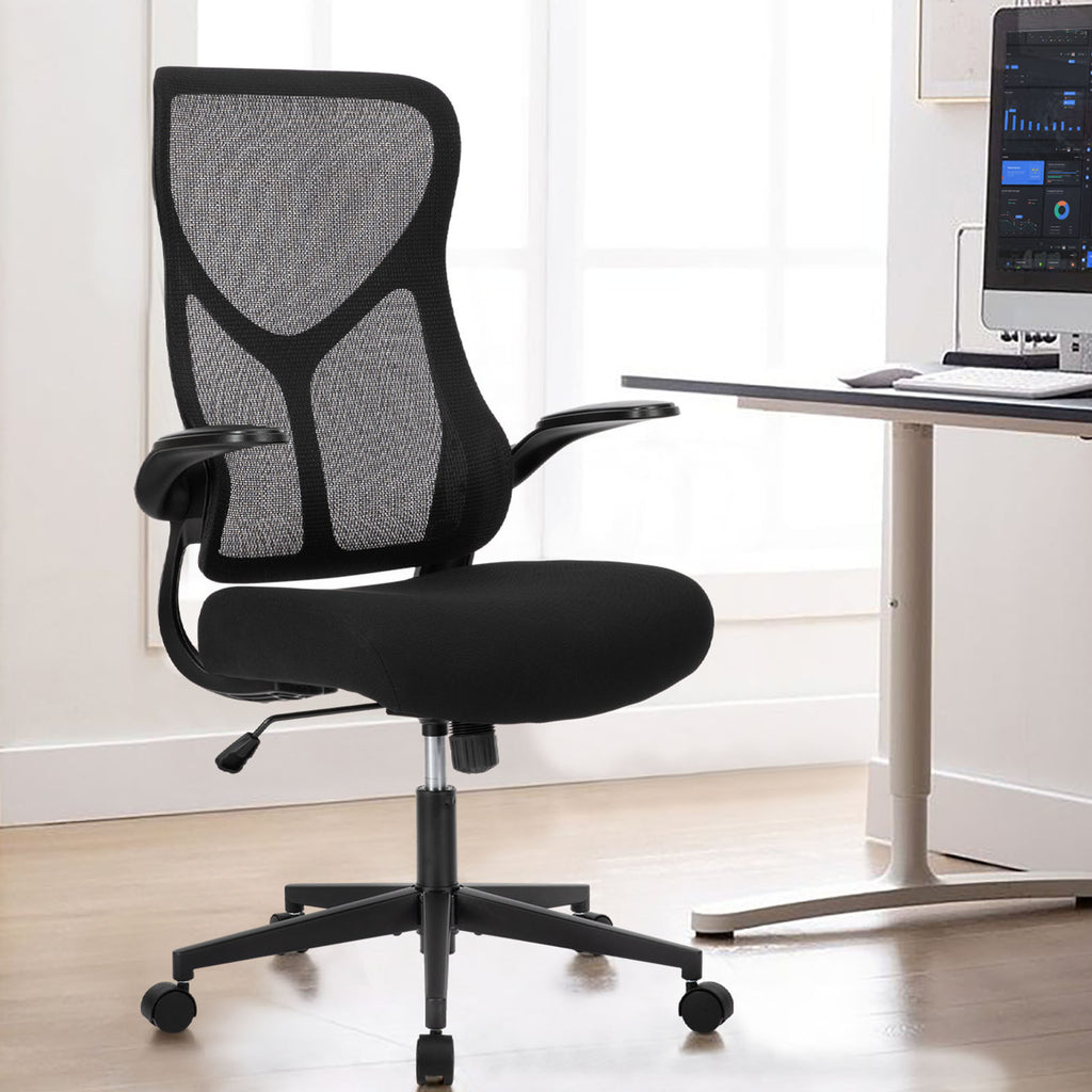 Leoglint Sweetcrispy Ergonomic Executive High-Back Office Chair Breathable Mesh Computer Chair