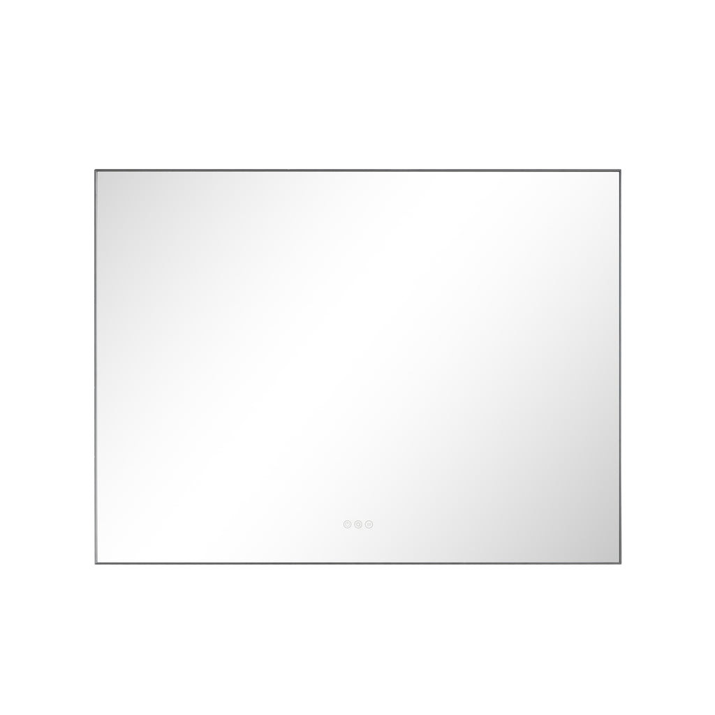 Leoglint 48x 36Inch LED Mirror Bathroom Vanity Mirror with Back Light, Wall Mount Anti-Fog Memory Large Adjustable Vanity Mirror