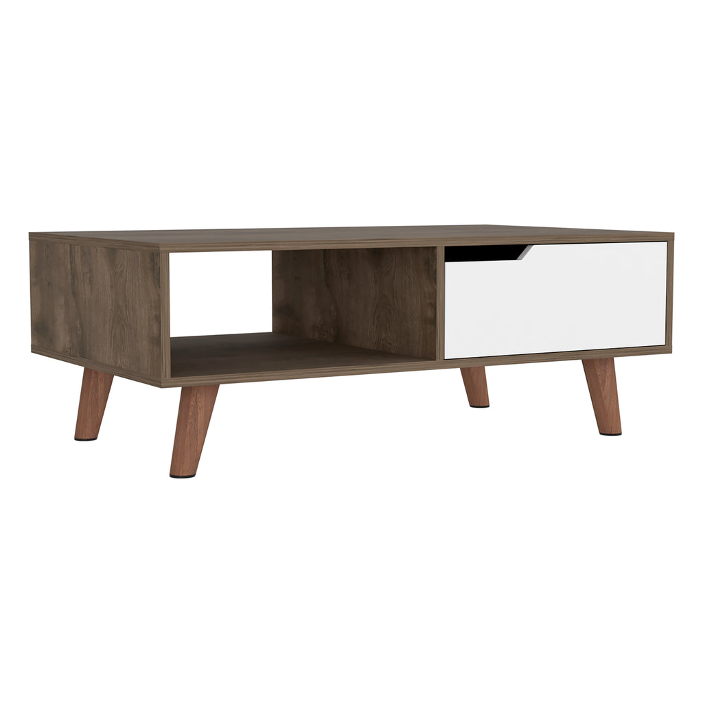 Leoglint Oslo Coffee Table 2.0, One Drawer, Four Legs