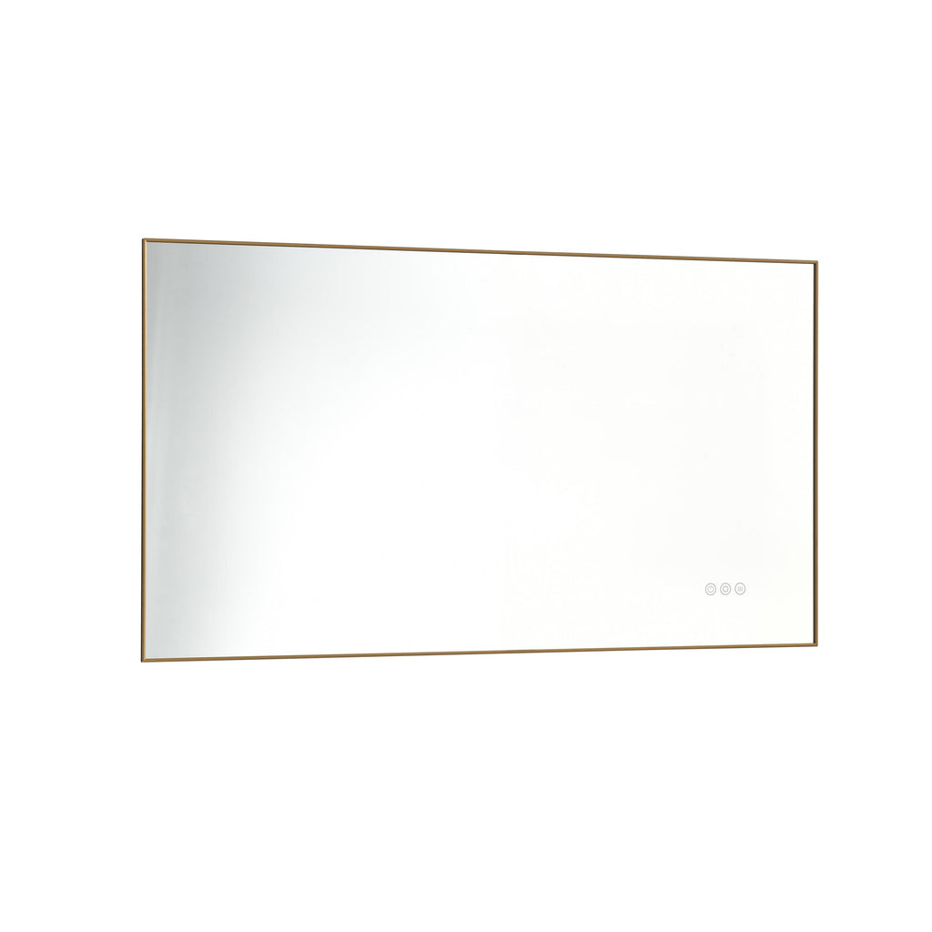 Leoglint 42 x 24Inch LED Mirror Bathroom Vanity Mirror with Back Light, Wall Mount Anti-Fog Memory Large Adjustable Vanity Mirror