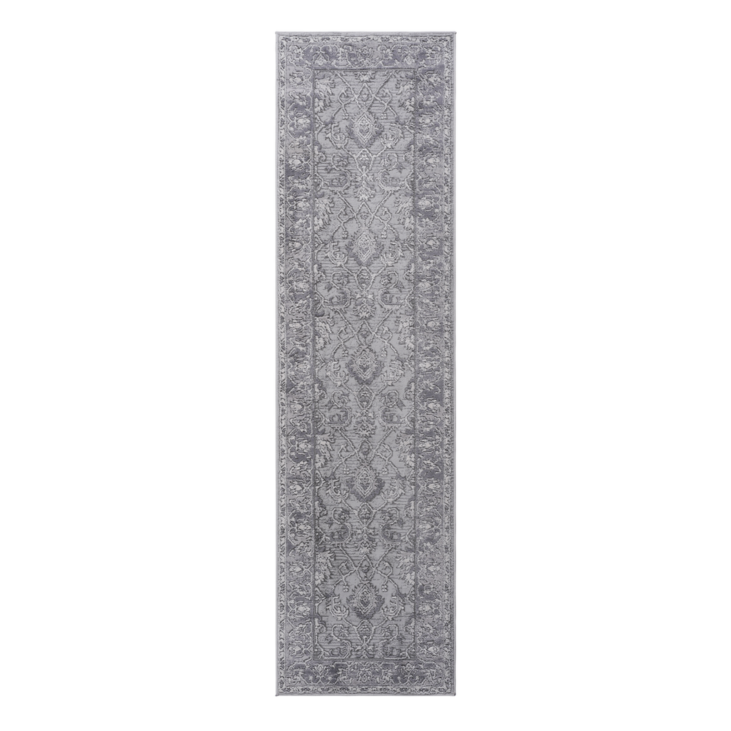 Leoglint NAAR MARFI Collection 2X8 Grey/Oriental Non-Shedding Living Room Bedroom Dining Home Office Stylish and Stain Resistant Area Rug