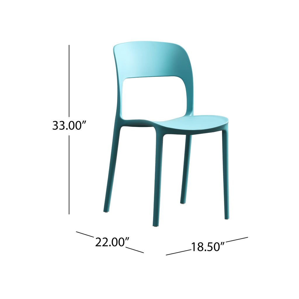 Leoglint KATHERINA INJECTION MOLDING PP OUTDOOR CHAIR(set of 2)