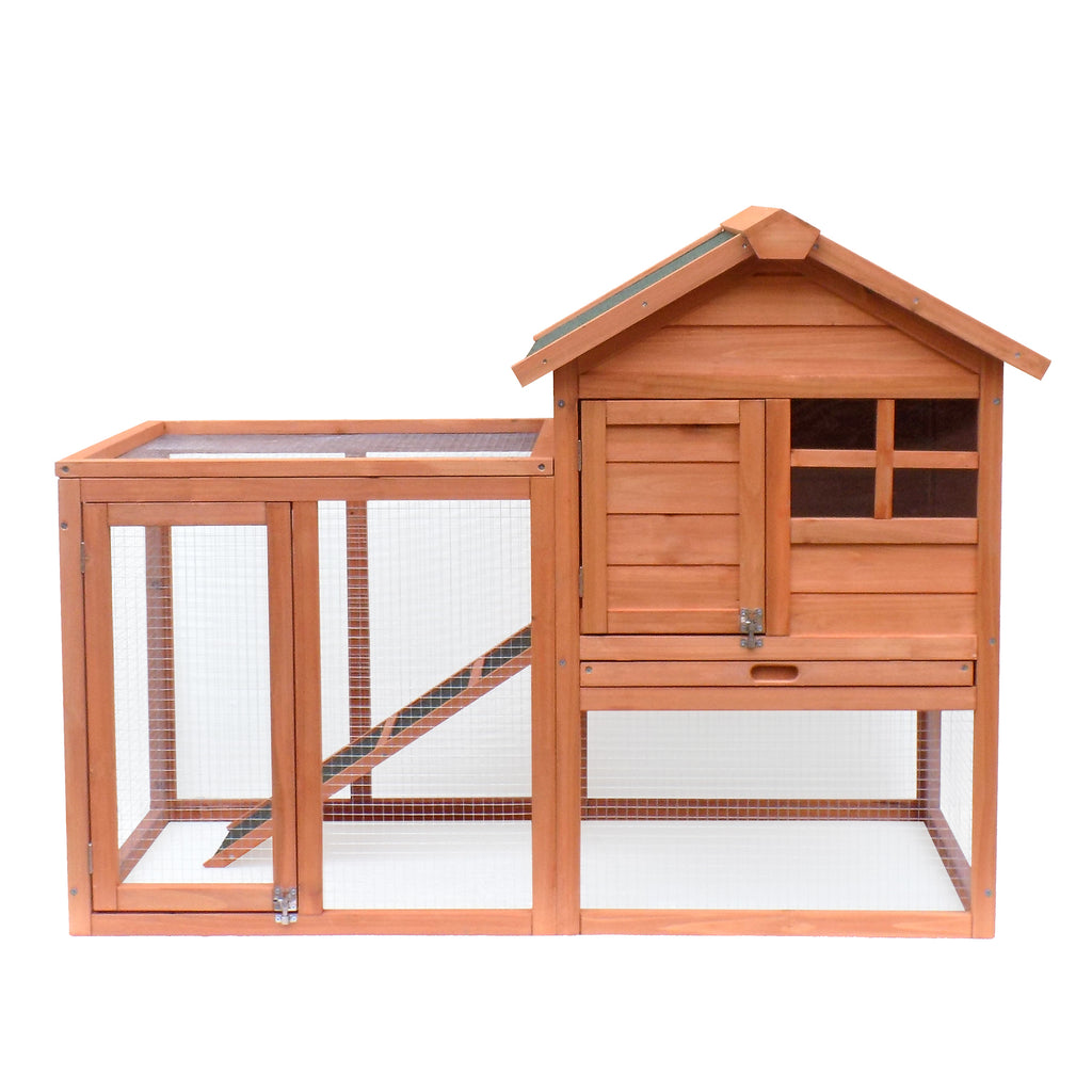 Leoglint Hot sale Easily-assembled wooden Rabbit house Chicken coop kennels