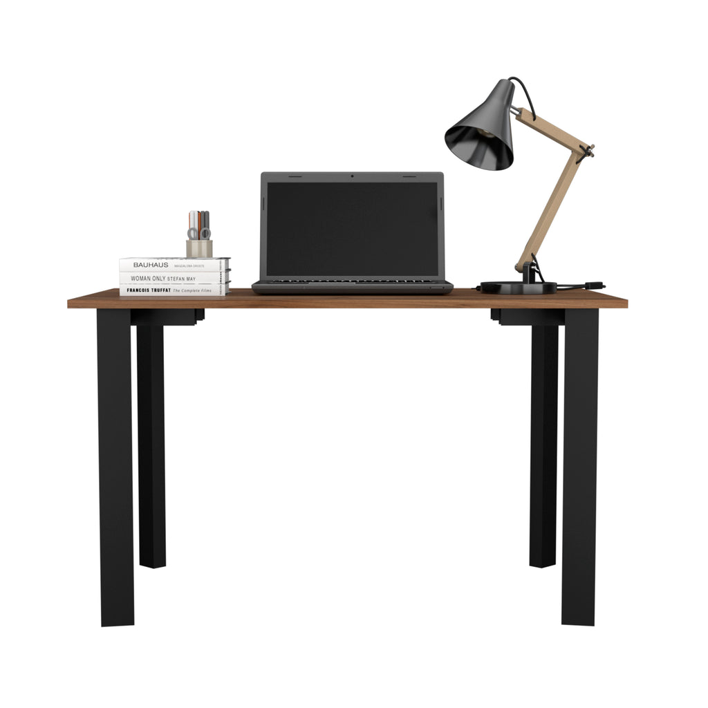 Leoglint Cabo Writing office Desk, Four Legs -Mahogany