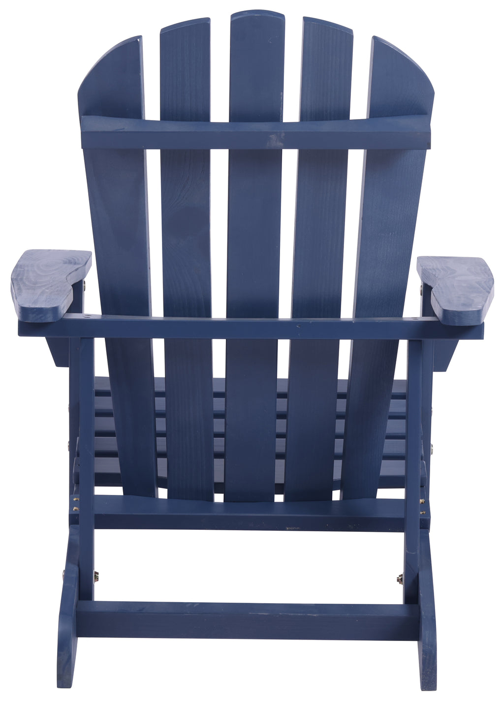 Leoglint Adirondack Outdoor Chair Solid Wood Outdoor Patio Furniture for Backyard, Garden, Lawn, Porch -Navy Blue