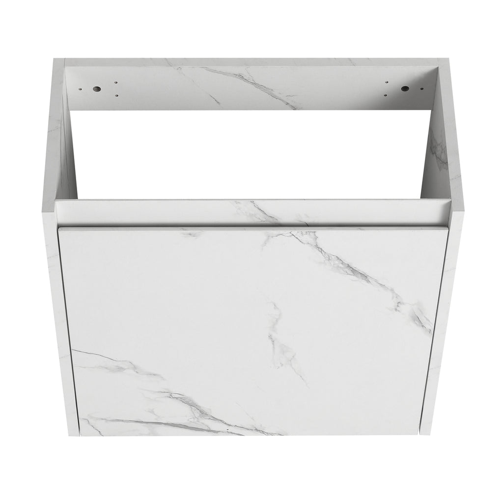 Leoglint 20'' Floating Wall-Mounted Bathroom Vanity with Resin Sink & Soft-Close Cabinet Door