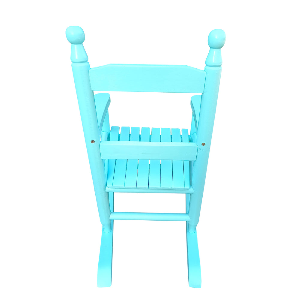 Leoglint Children's rocking light Light Blue Outdoor chair- Indoor or Outdoor -Suitable for kids-Durable