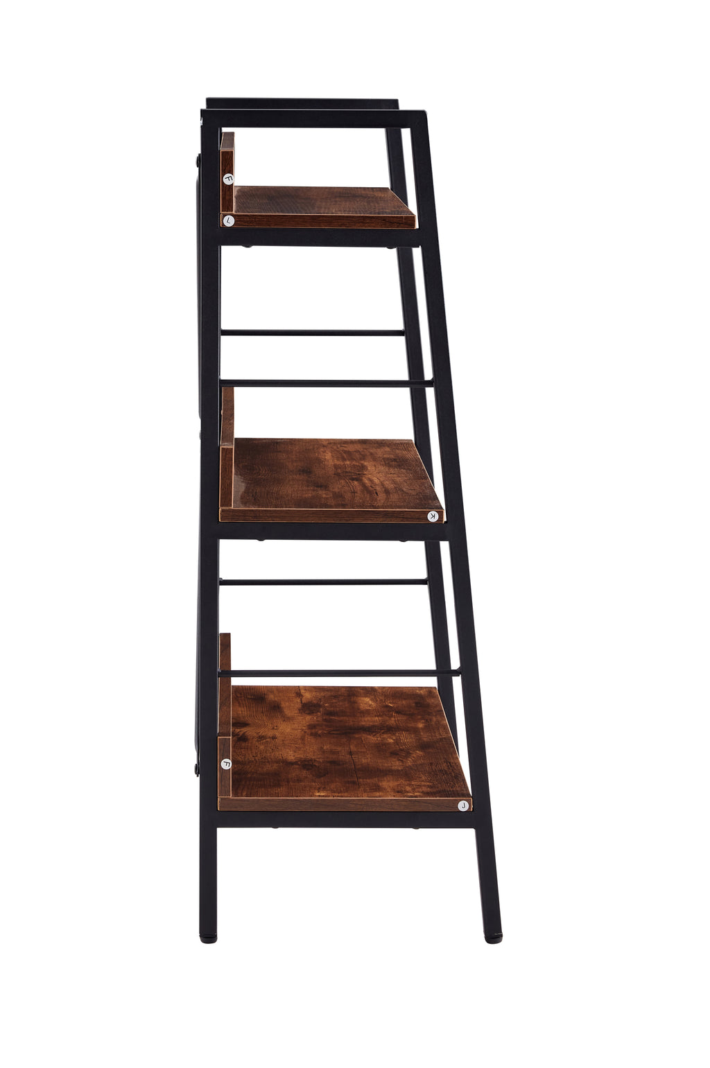 Leoglint DN 3 LAYER DISPLAY  Bookshelf H Ladder Shelf Storage Shelves Rack Shelf Unit METAL FRAME, Tigger,  1 pc per carton