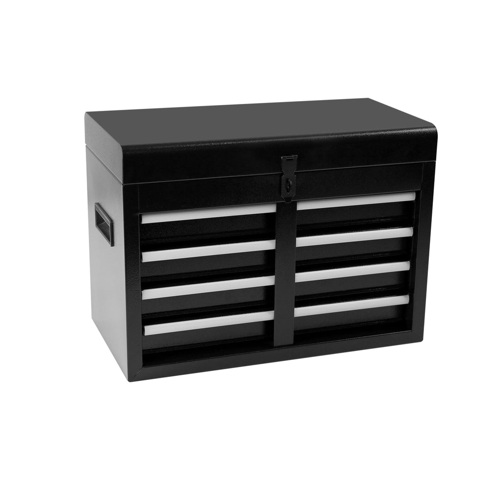 Leoglint Rolling Garage Workshop Organizer Detachable 5 Drawer Tool Chest with Large Storage Cabinet and Adjustable Shelf, Black