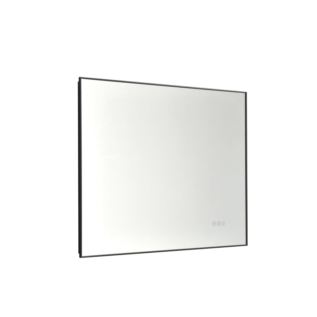 Leoglint 32 x 24Inch LED Mirror Bathroom Vanity Mirror with Back Light, Wall Mount Anti-Fog Memory Large Adjustable Vanity Mirror