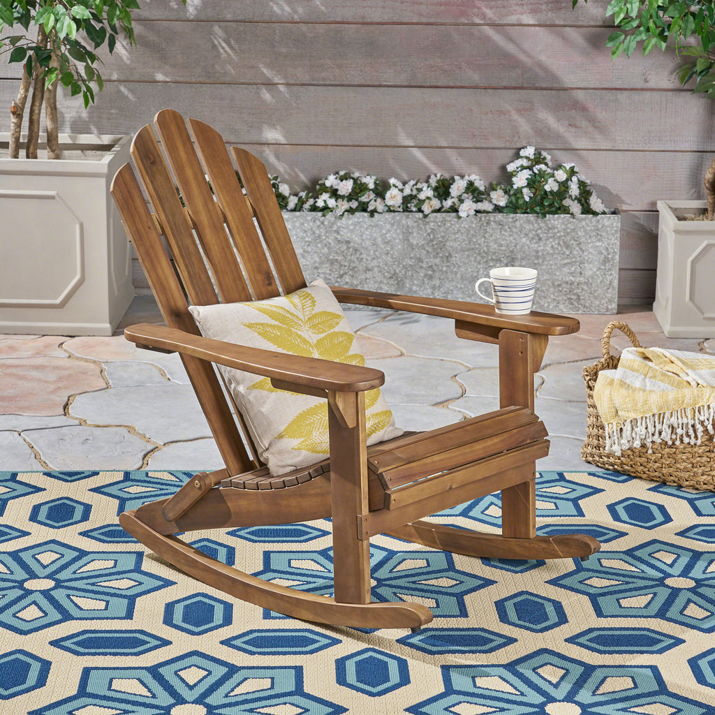 Leoglint HOLLYWOOD ADIRONDACK ROCKING OUTDOOR CHAIR