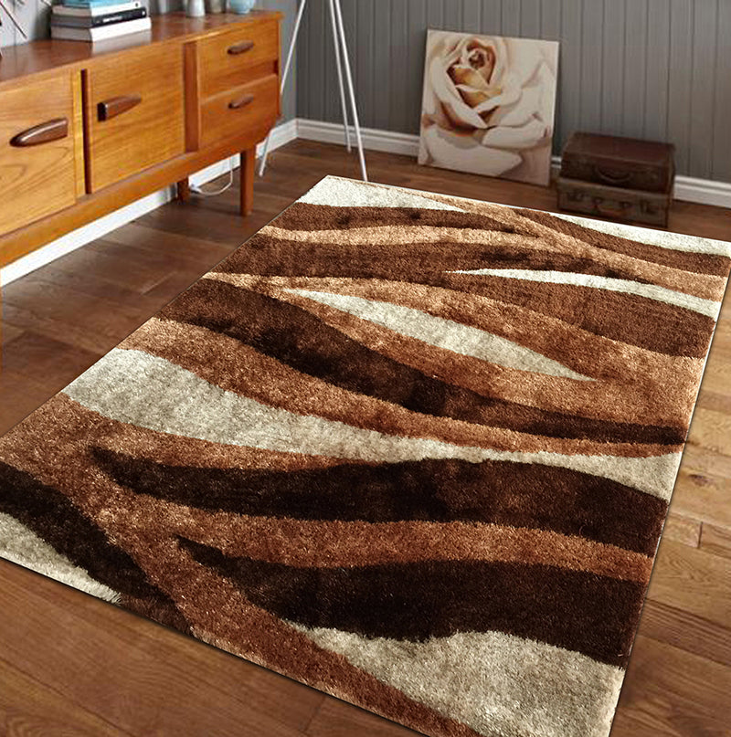 Leoglint "Aria Collection" Soft Pile Hand Tufted Shag Area Rug