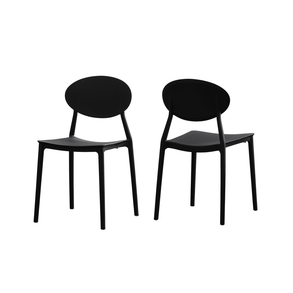 Leoglint WESTLAKE INJECTION MOLDING PP OUTDOOR CHAIR(set of 2)