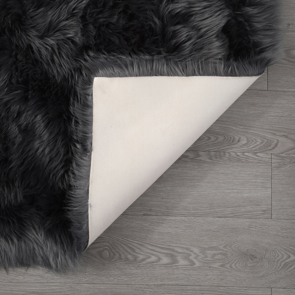 Leoglint "Cozy Collection" Ultra Soft Fluffy Faux Fur Sheepskin Area Rug