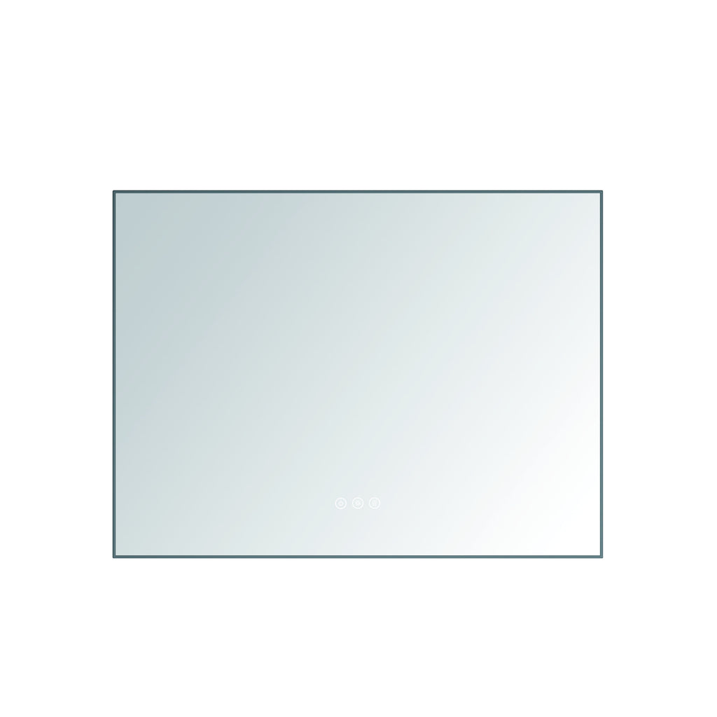 Leoglint 48x 36Inch LED Mirror Bathroom Vanity Mirror with Back Light, Wall Mount Anti-Fog Memory Large Adjustable Vanity Mirror