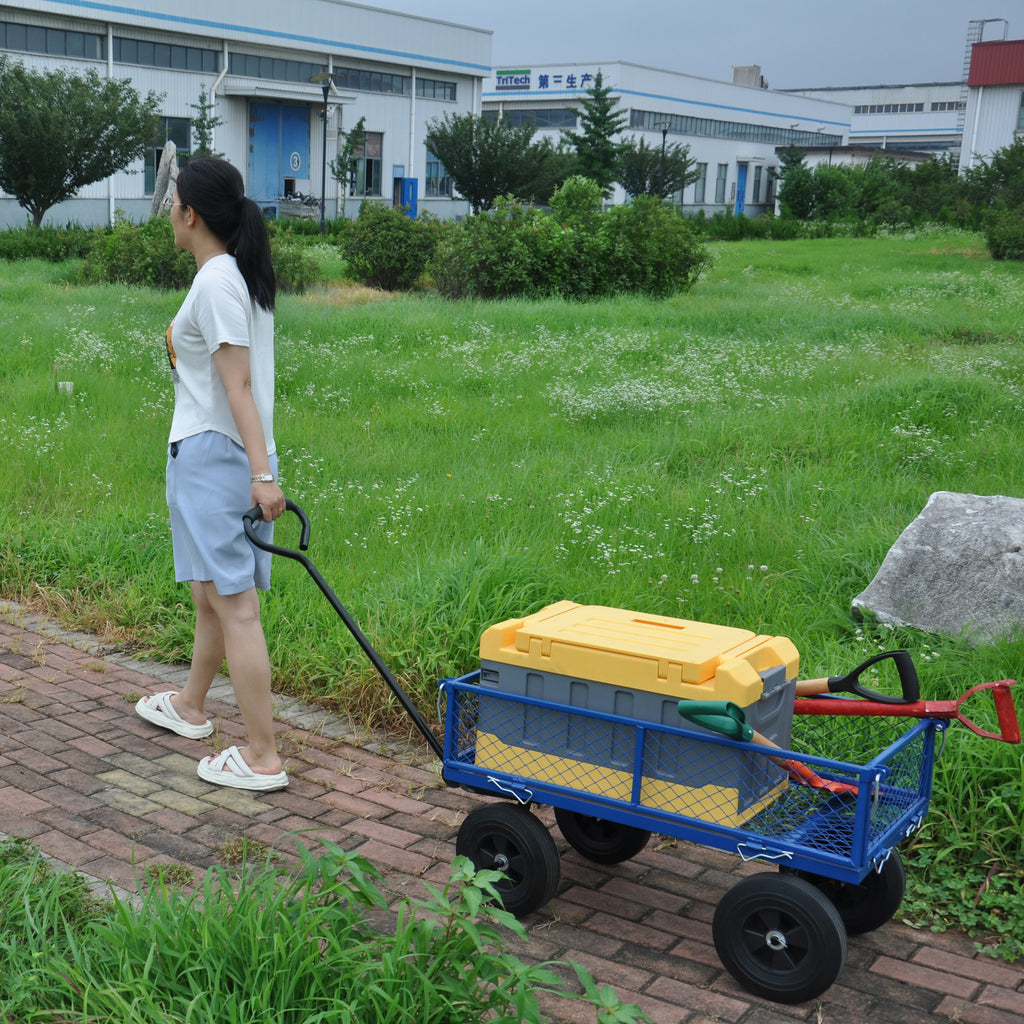 Leoglint Tools cart Wagon Cart Garden cart trucks make it easier to transport firewood