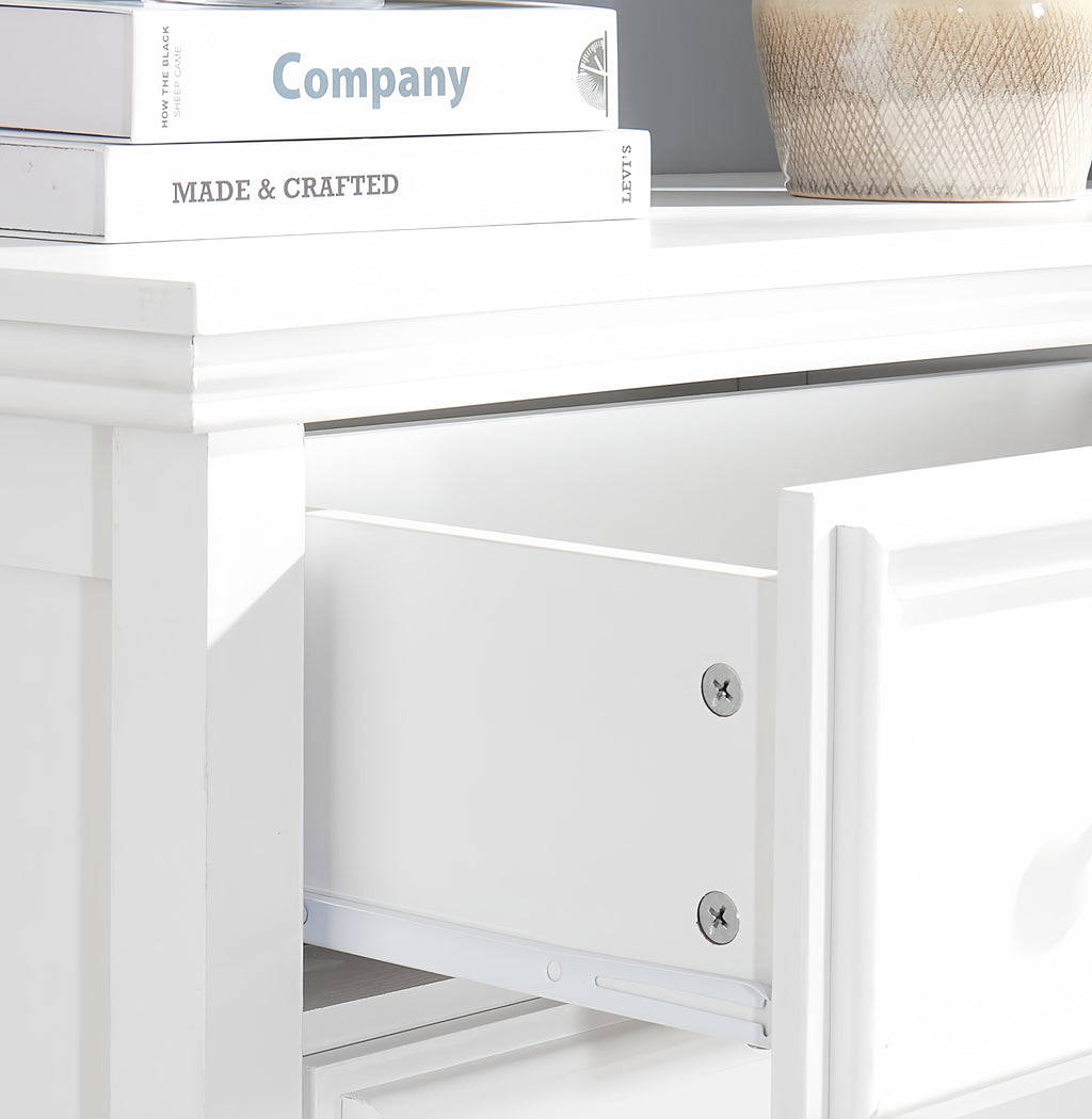 Leoglint Modern 5 Drawers Dresser 5 Drawers Cabinet,Drawer Chests Closet Organizers and Storage Clothes Storage Drawers Cabinet for Living Room, Farmhouse Dresser Organizer WHITE