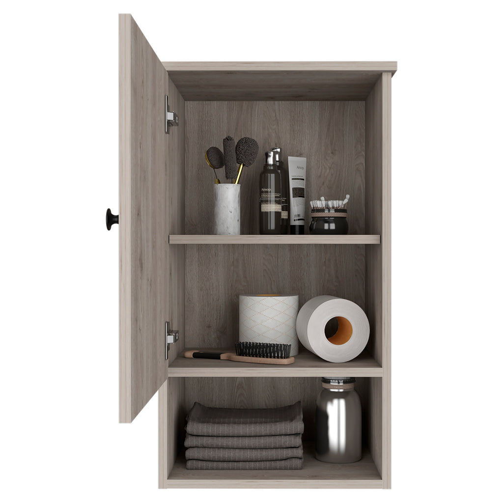 Leoglint St. Angelo Medicine Cabinet, Two Internal Shelves, Single Door, One Shelf