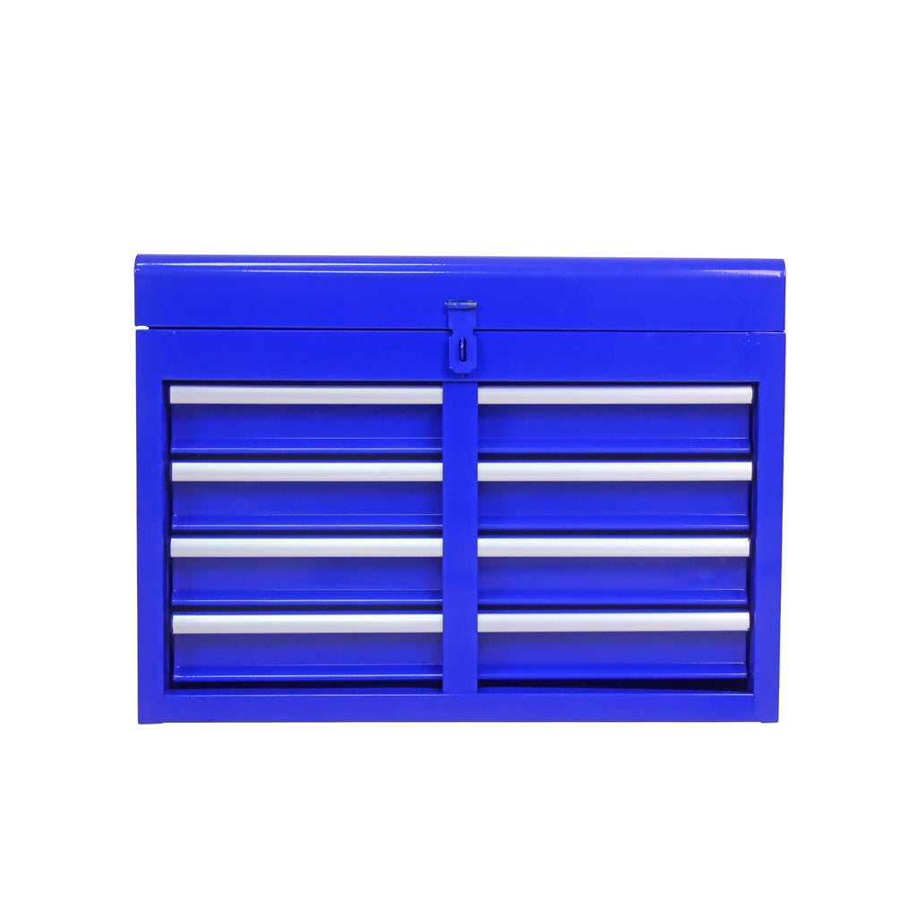 Leoglint Detachable 5 Drawer Tool Chest with Bottom Cabinet and One Adjustable Shelf--Blue