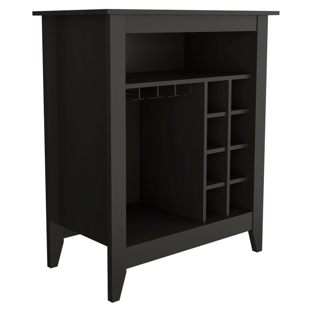 Leoglint Sideboard DEPOT E-SHOP Mojito Bar Cabinet, One Open Drawer, One Open Shelf, Black